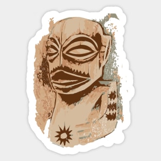 Tattooed Tangaroa Sticker